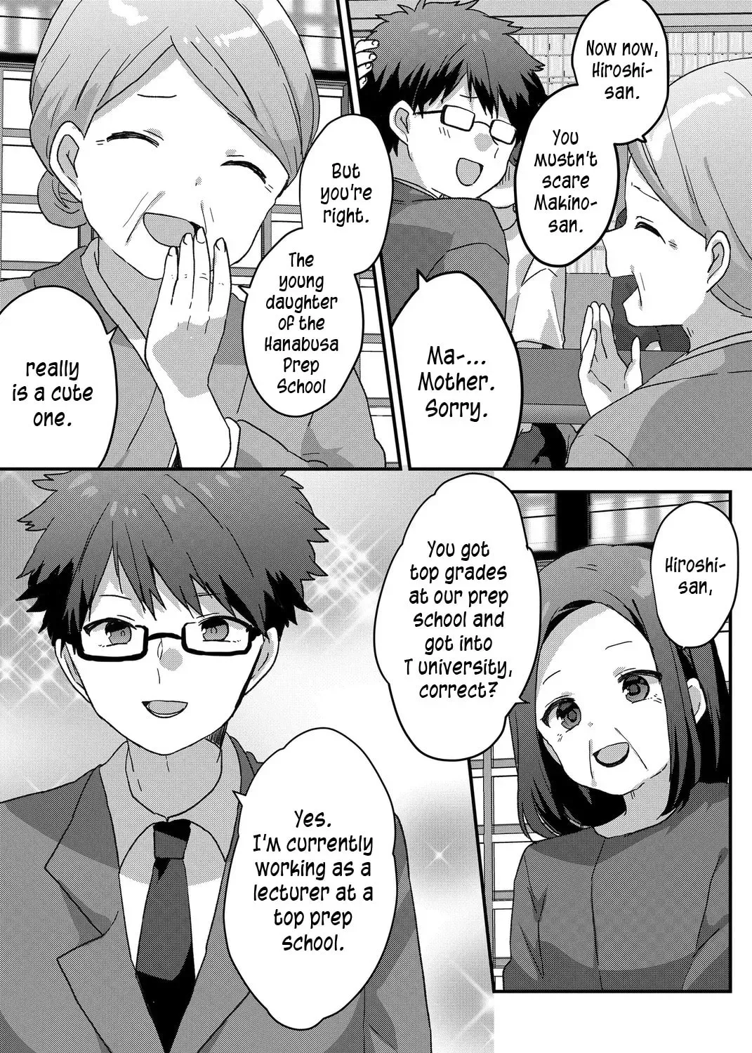 A Scummy Gap Student With a Hard Life Calls Upon a Lady of the Night Chapter 2.1 page 11 - 
