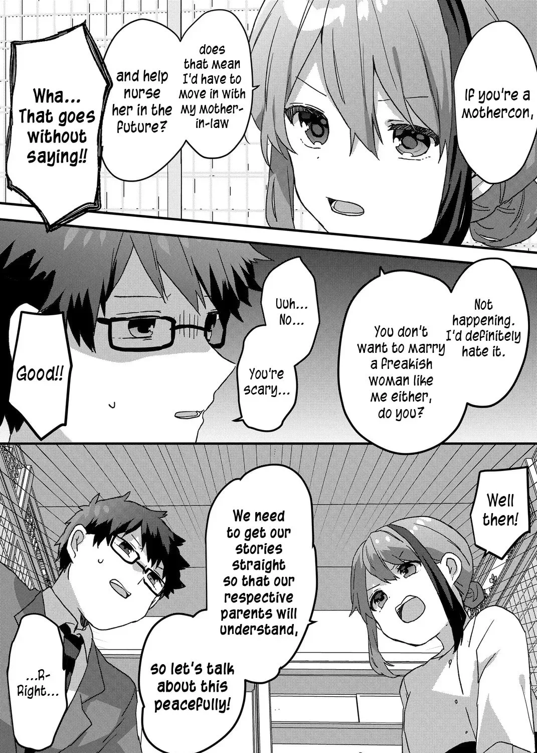A Scummy Gap Student With a Hard Life Calls Upon a Lady of the Night Chapter 2.1 page 27 - 