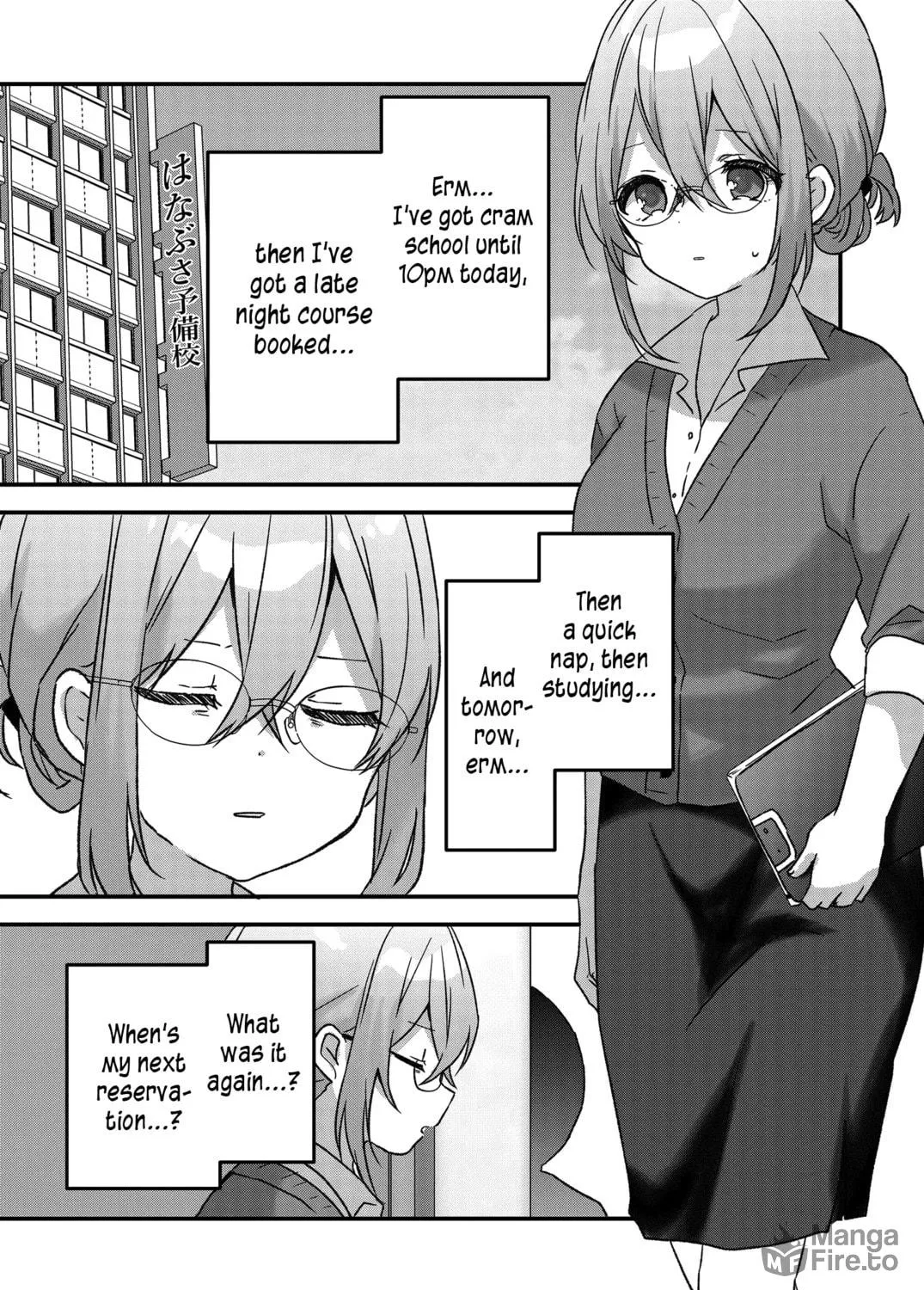 A Scummy Gap Student With a Hard Life Calls Upon a Lady of the Night Chapter 20 page 5 - 