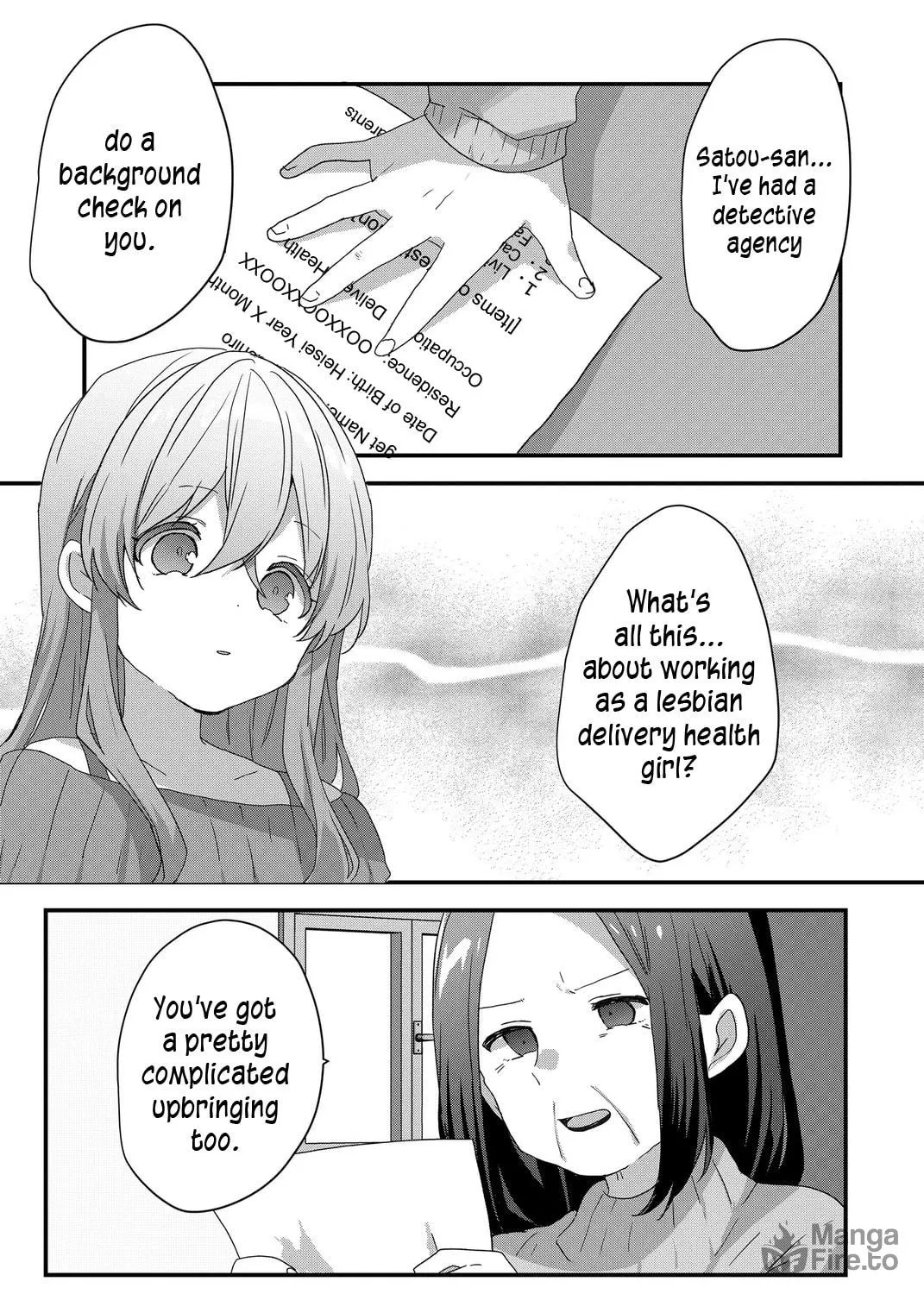 A Scummy Gap Student With a Hard Life Calls Upon a Lady of the Night Chapter 69 page 5 - 