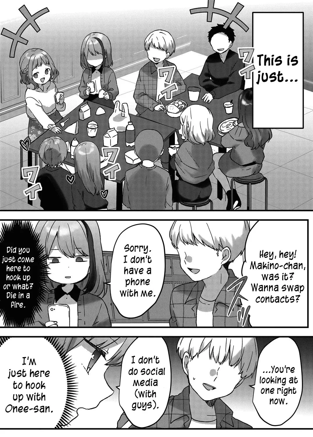 A Scummy Gap Student With a Hard Life Calls Upon a Lady of the Night Chapter 7 page 3 - 