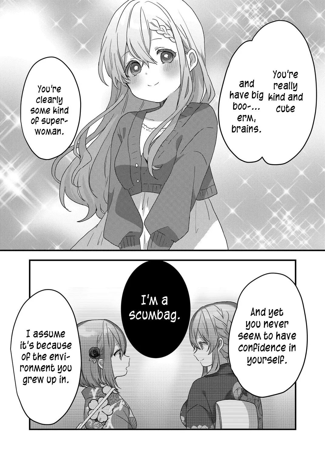 A Scummy Gap Student With a Hard Life Calls Upon a Lady of the Night Chapter 70 page 21 - 