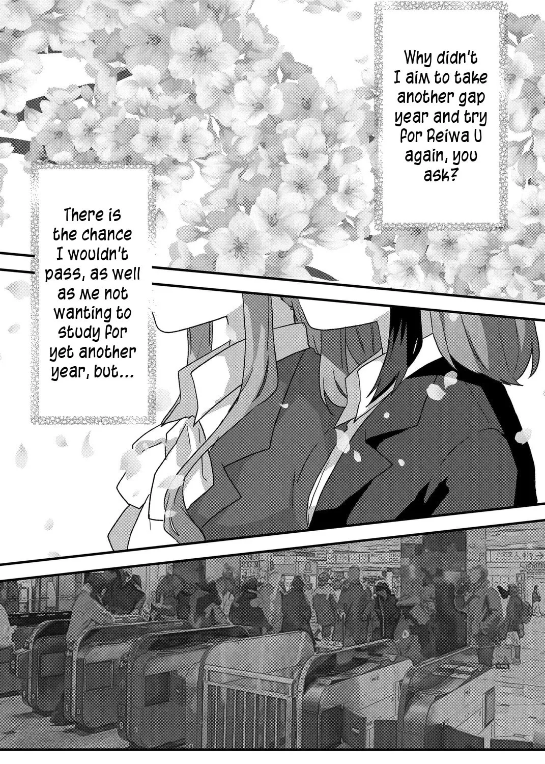 A Scummy Gap Student With a Hard Life Calls Upon a Lady of the Night Chapter 75 page 13 - 