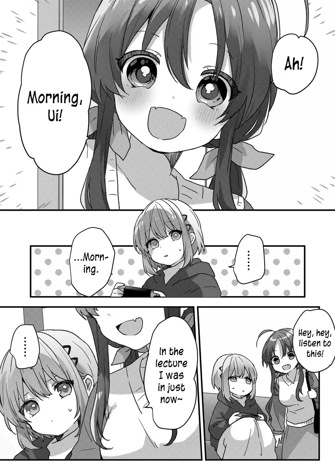 A Scummy Gap Student With a Hard Life Calls Upon a Lady of the Night Chapter 89 page 3 - 
