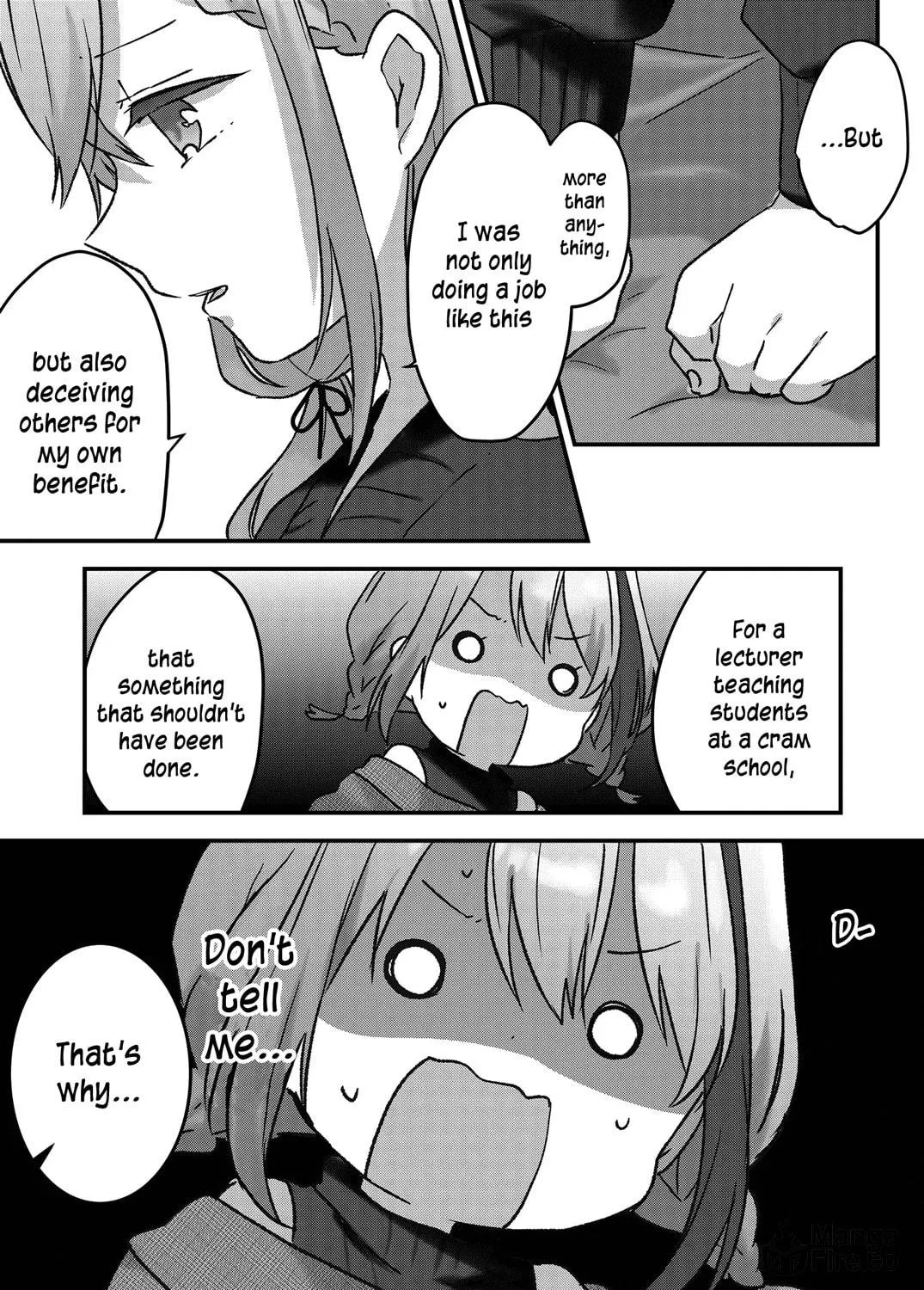 A Scummy Gap Student With a Hard Life Calls Upon a Lady of the Night Chapter 9 page 11 - 