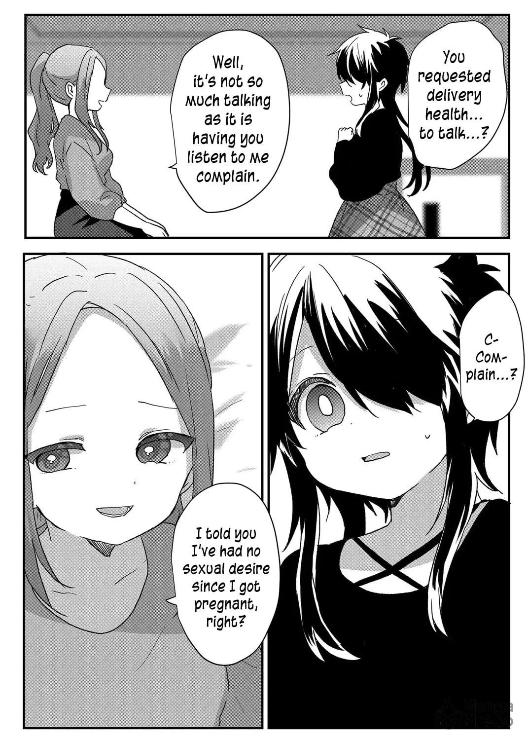 A Scummy Gap Student With a Hard Life Calls Upon a Lady of the Night Chapter 91 page 11 - 