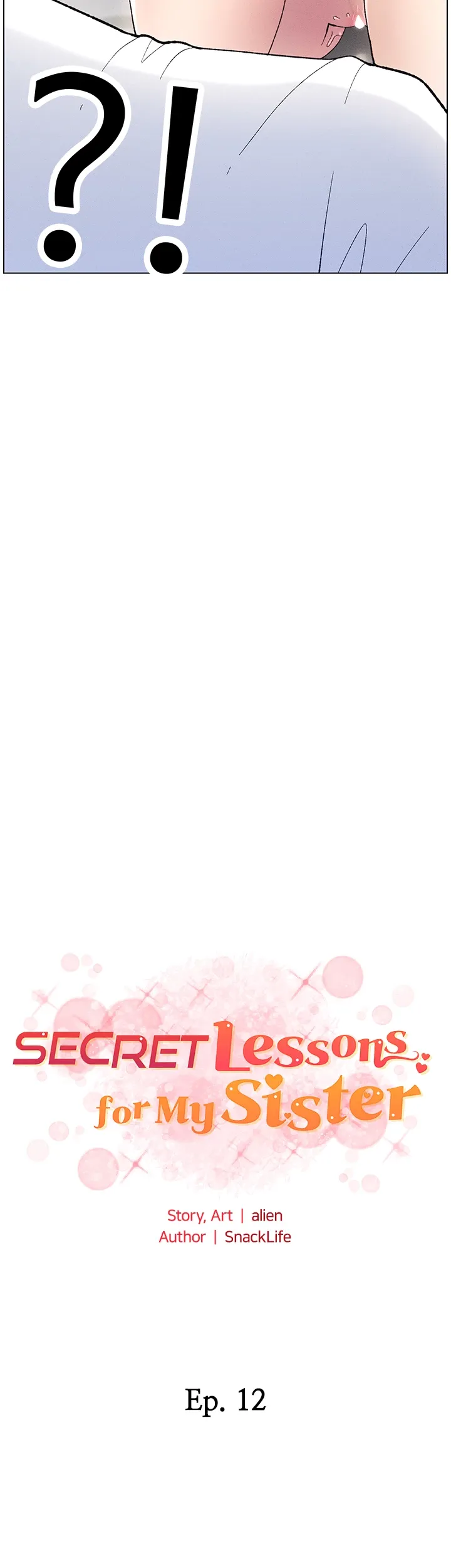 A secret lesson with my younger sister Chapter 12 page 5 - 