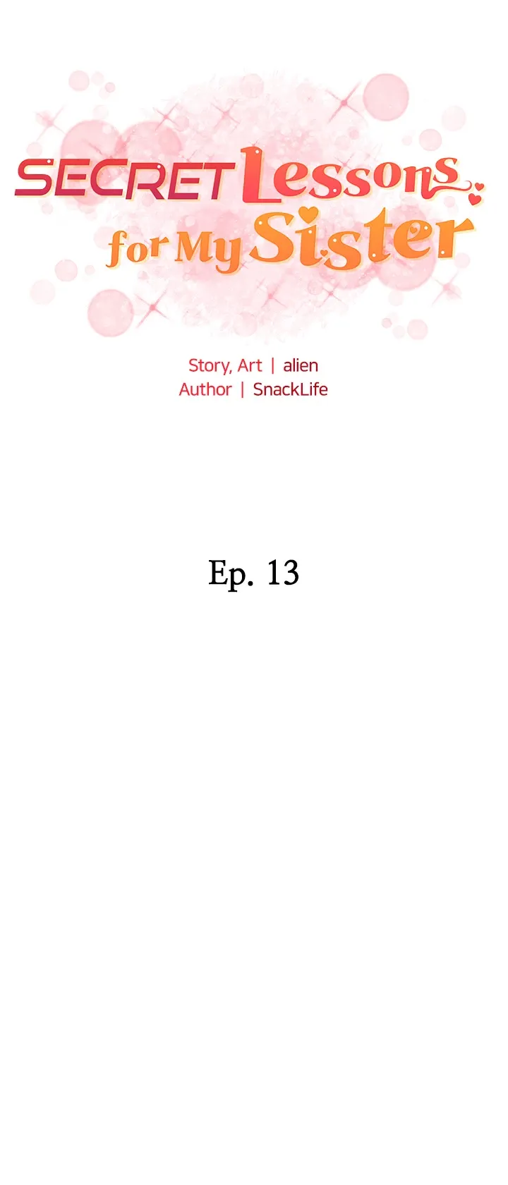 A secret lesson with my younger sister Chapter 13 page 4 - 