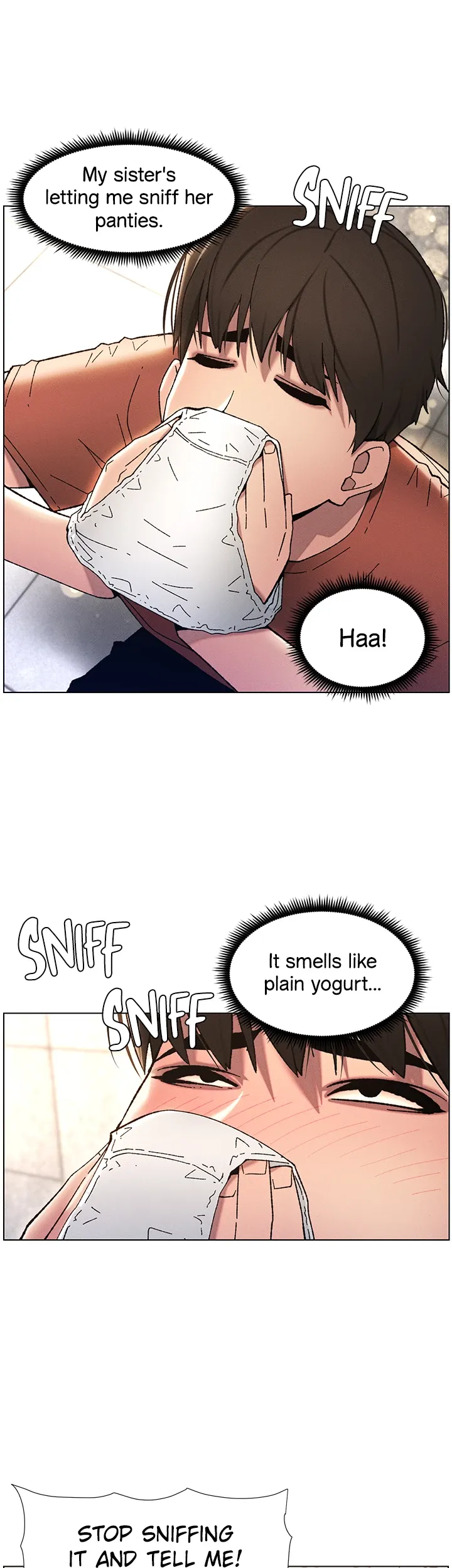 A secret lesson with my younger sister Chapter 14 page 11 - 