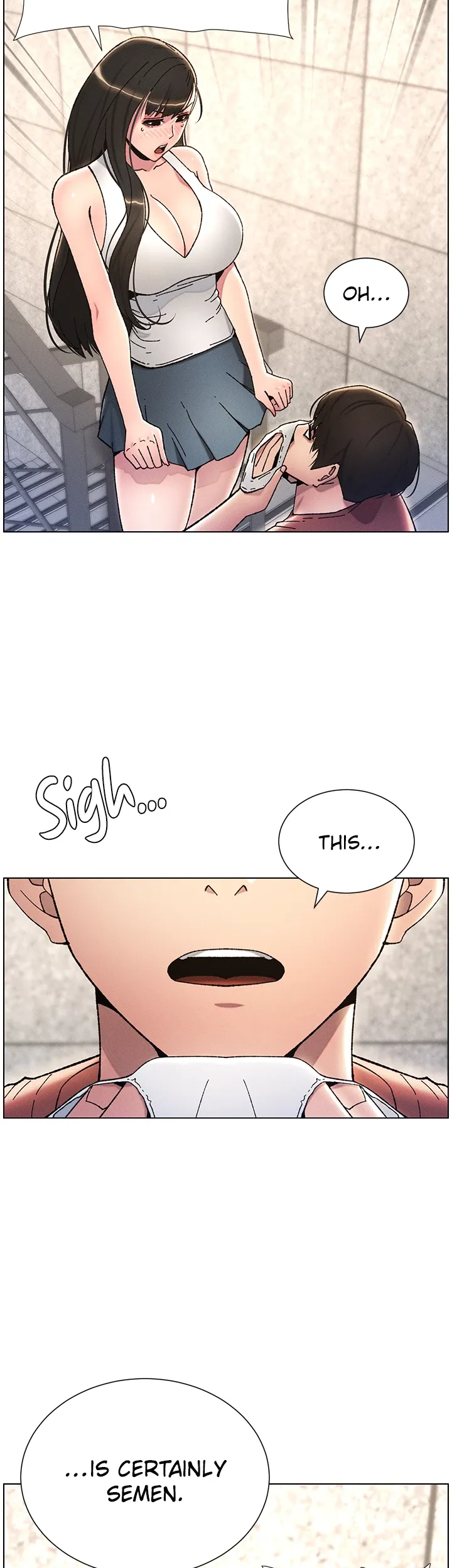 A secret lesson with my younger sister Chapter 14 page 12 - 