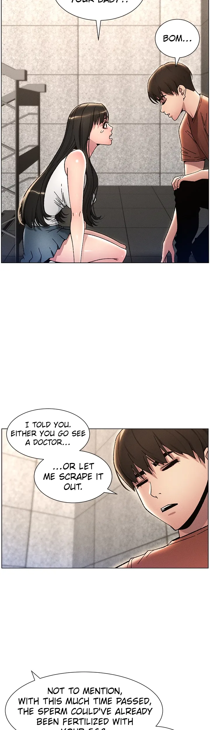 A secret lesson with my younger sister Chapter 14 page 38 - 