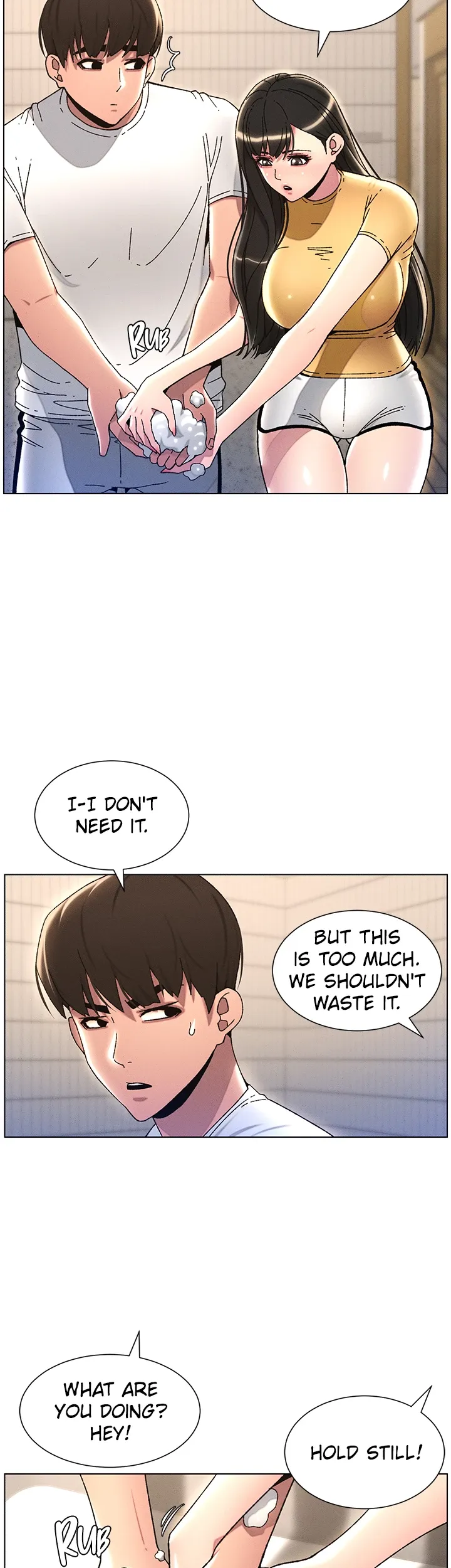 A secret lesson with my younger sister Chapter 16 page 34 - 