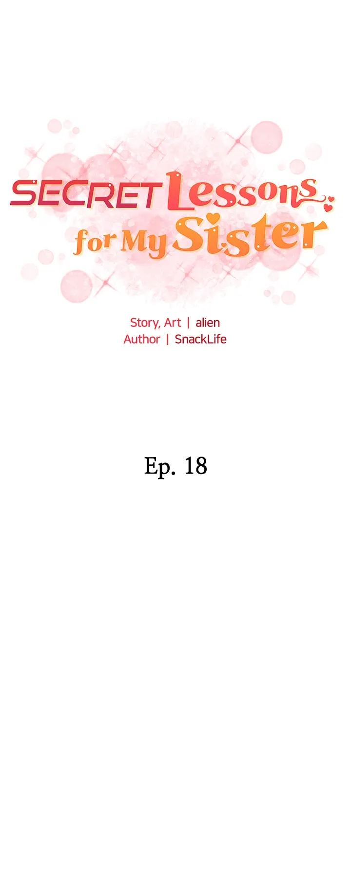 A secret lesson with my younger sister Chapter 18 page 4 - 