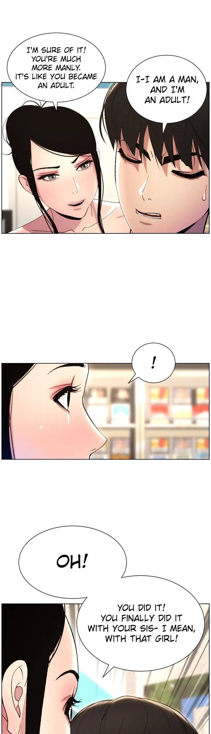A secret lesson with my younger sister Chapter 19 page 34 - 