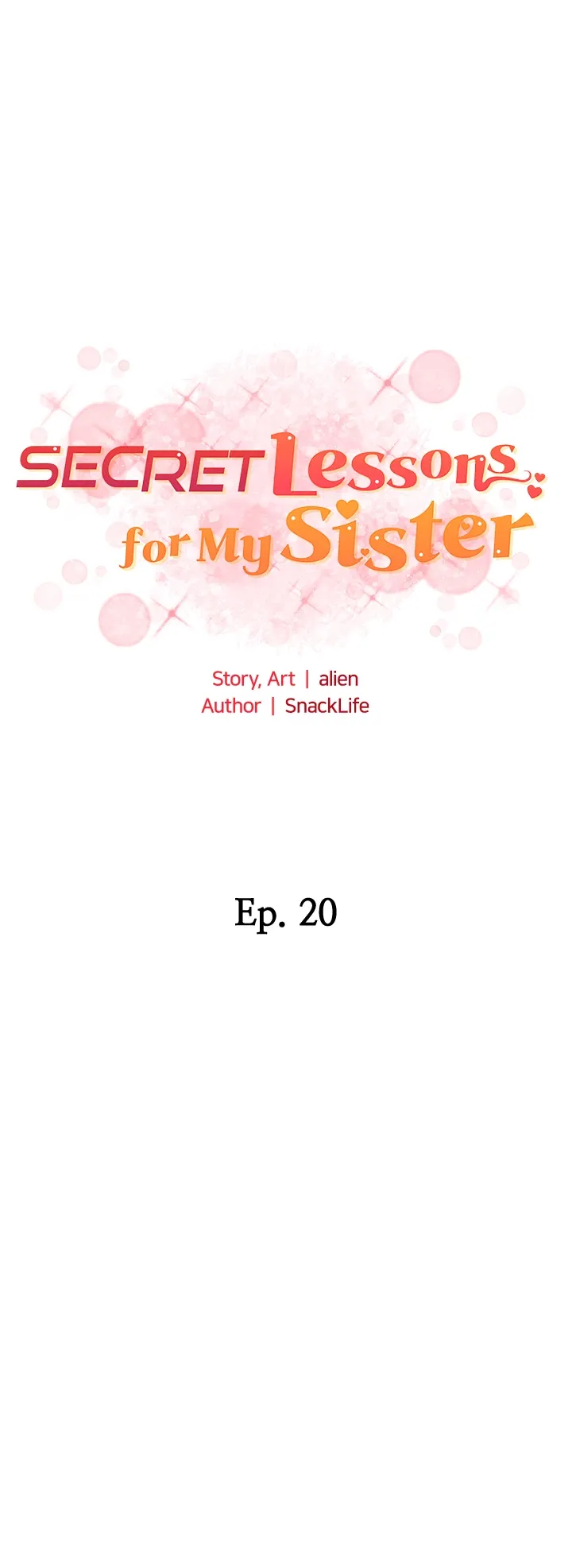 A secret lesson with my younger sister Chapter 20 page 4 - 