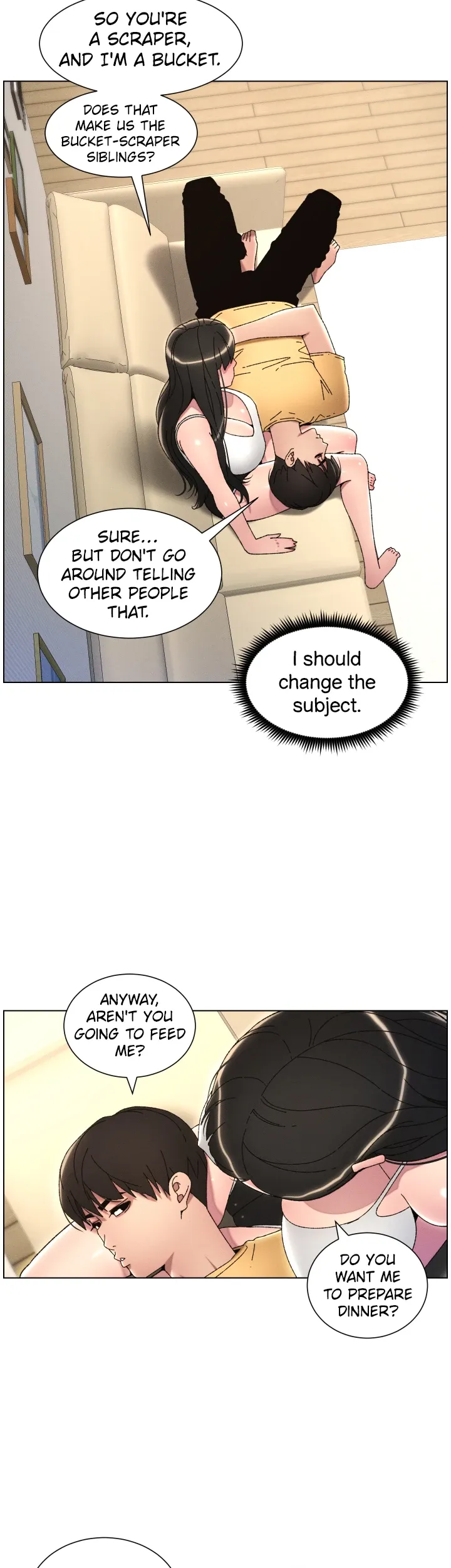 A secret lesson with my younger sister Chapter 21 page 34 - 