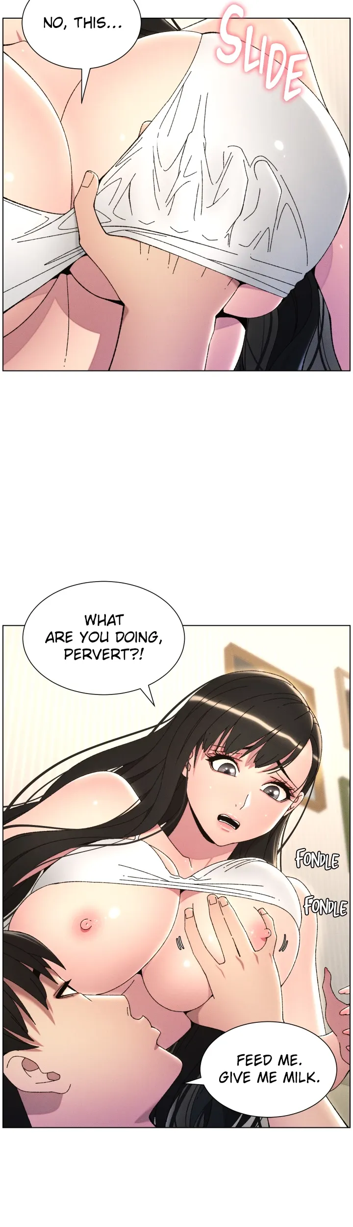 A secret lesson with my younger sister Chapter 21 page 35 - 