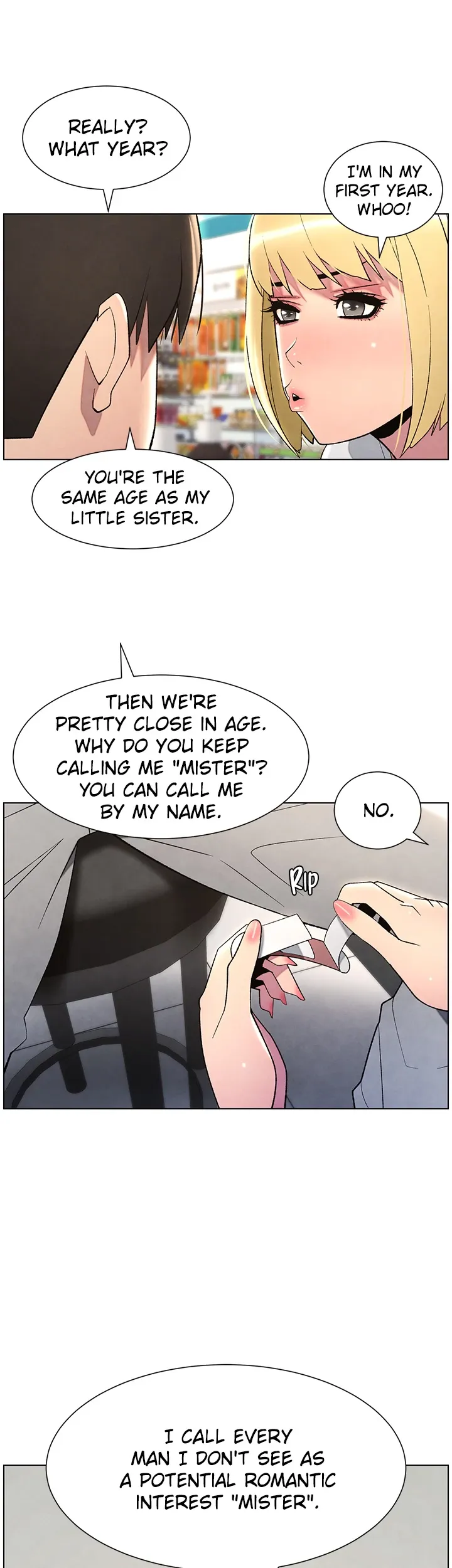 A secret lesson with my younger sister Chapter 25 page 38 - 