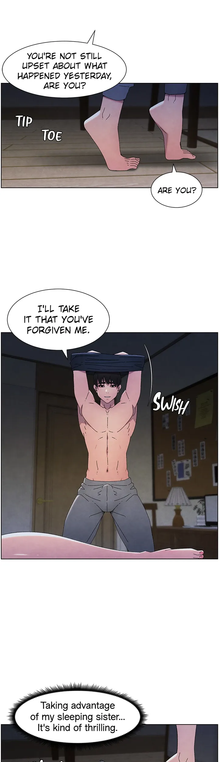 A secret lesson with my younger sister Chapter 26 page 24 - 
