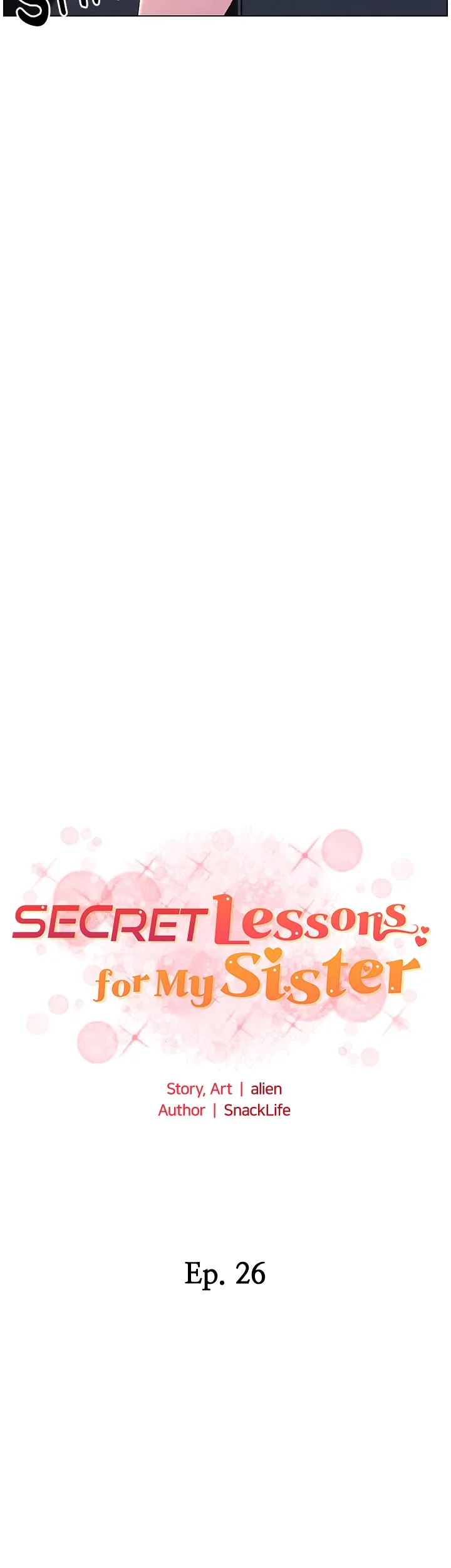 A secret lesson with my younger sister Chapter 26 page 4 - 