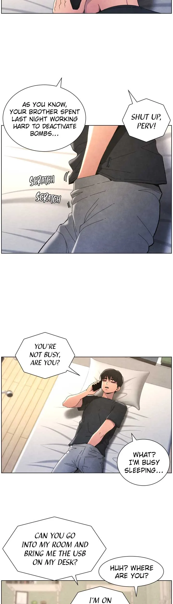 A secret lesson with my younger sister Chapter 27 page 33 - 