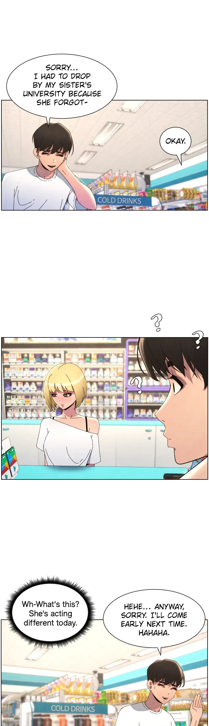 A secret lesson with my younger sister Chapter 29 page 18 - 
