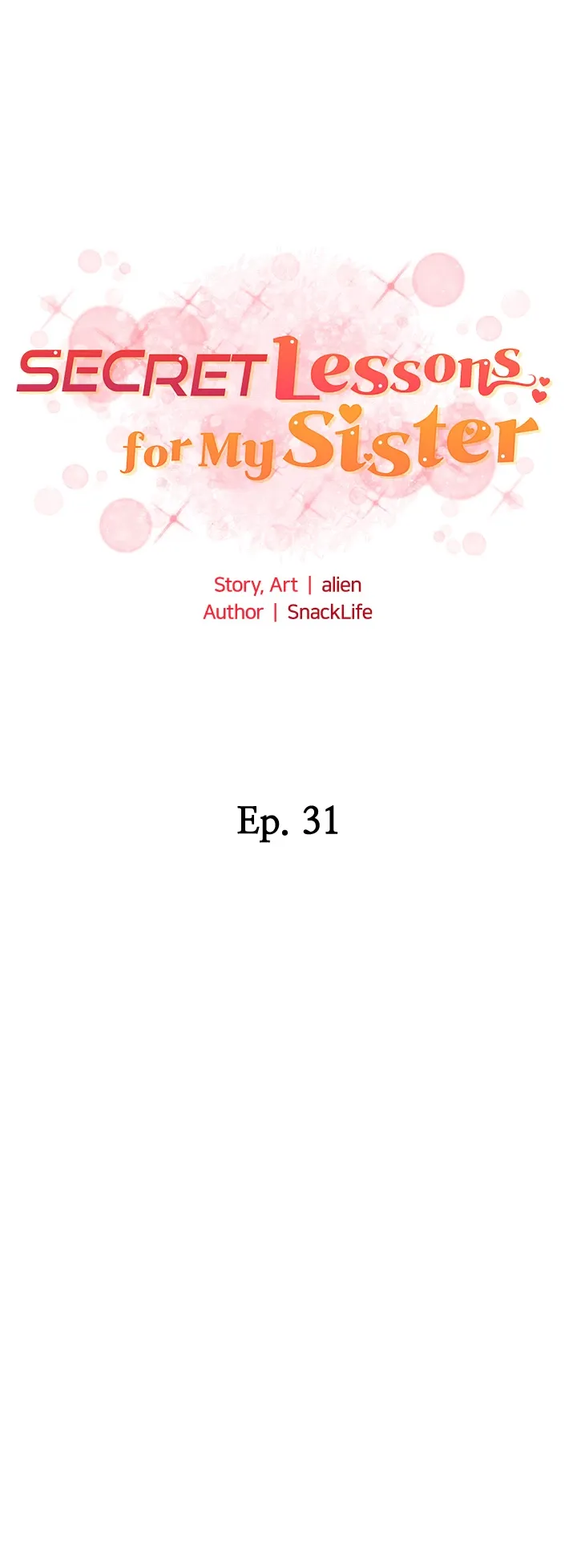 A secret lesson with my younger sister Chapter 31 page 8 - 