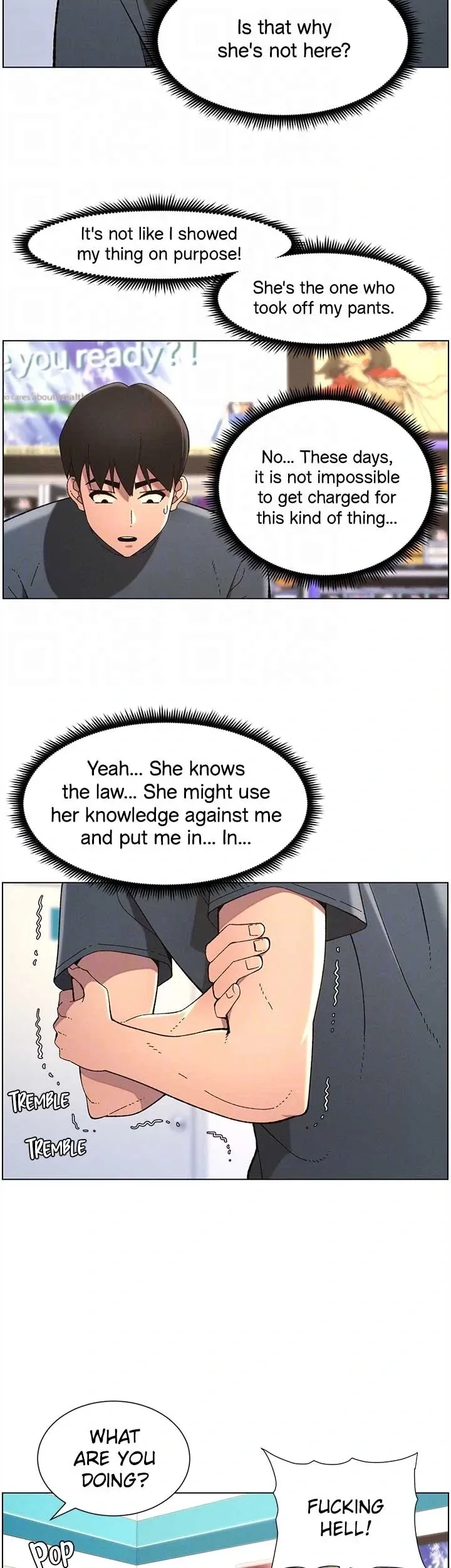 A secret lesson with my younger sister Chapter 32 page 38 - 