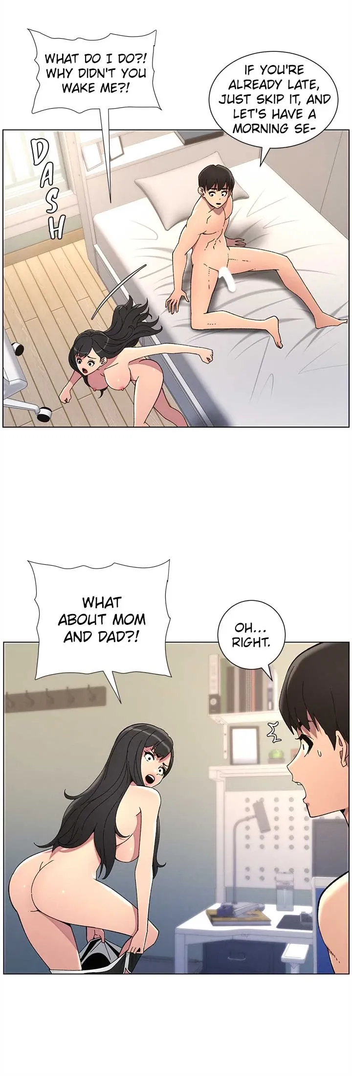 A secret lesson with my younger sister Chapter 32 page 10 - 