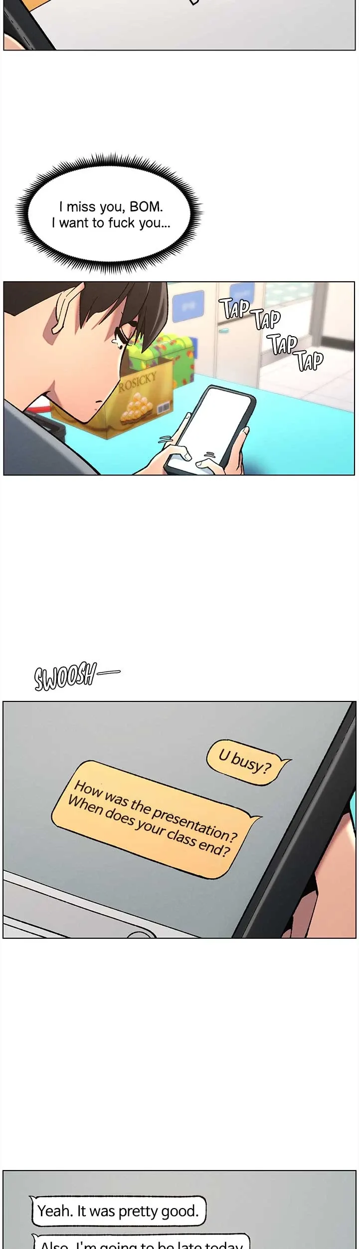 A secret lesson with my younger sister Chapter 33 page 8 - 