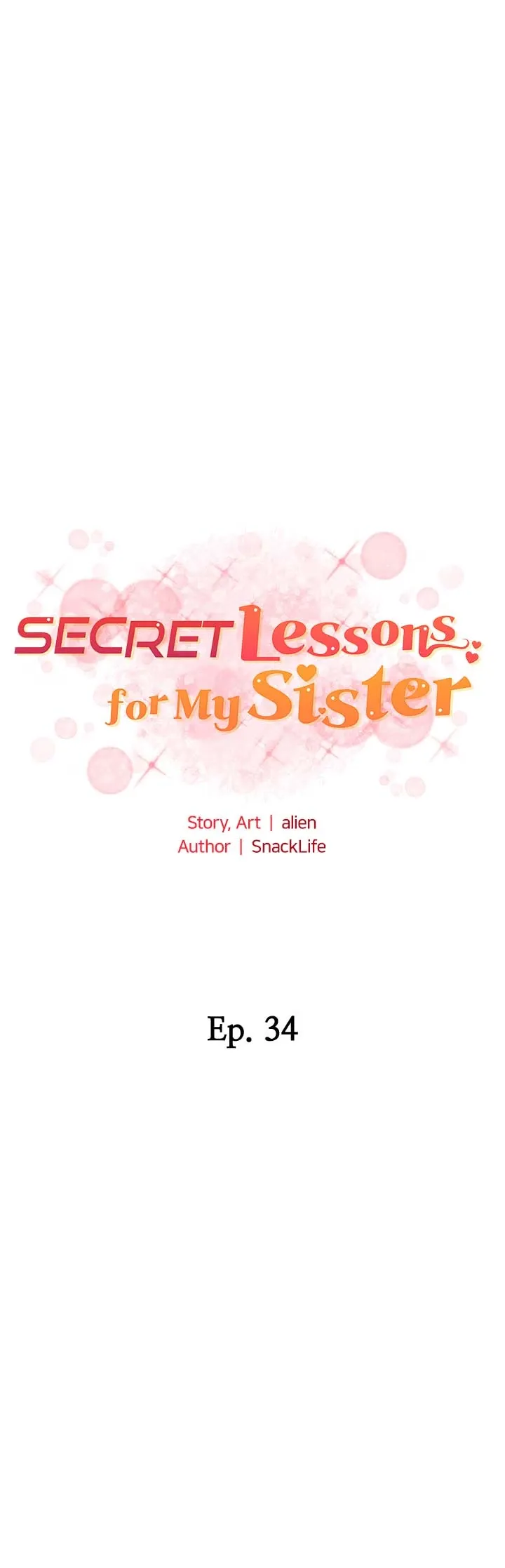 A secret lesson with my younger sister Chapter 34 page 4 - 