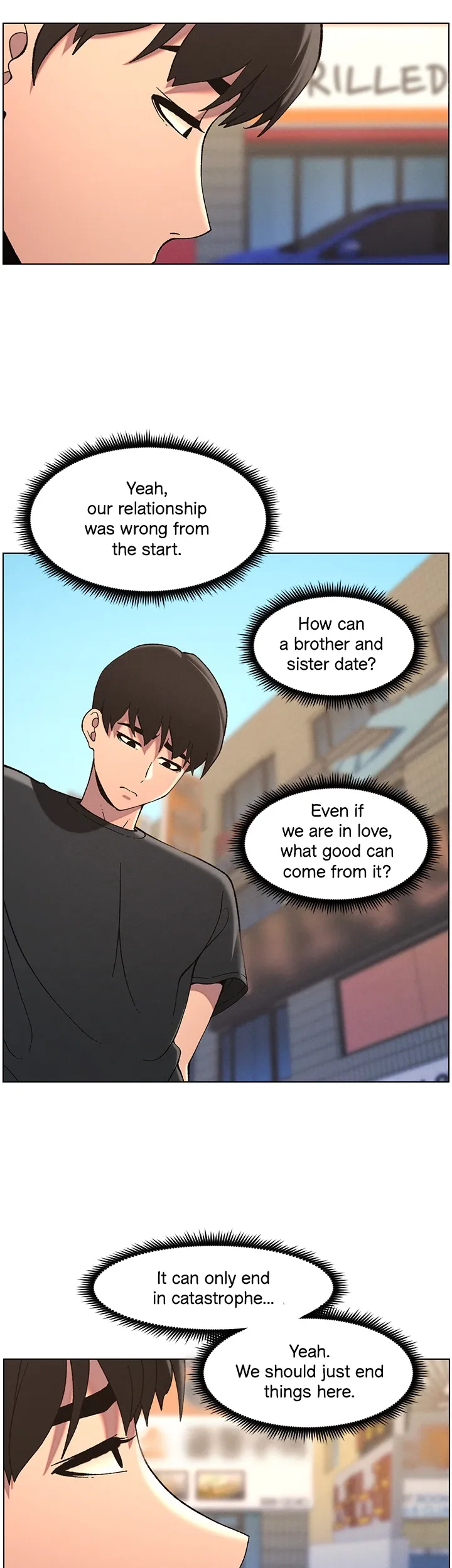 A secret lesson with my younger sister Chapter 38 page 8 - 