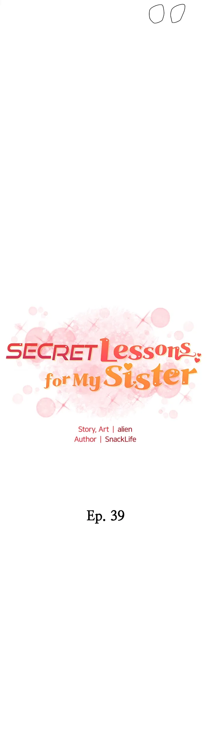 A secret lesson with my younger sister Chapter 39 page 5 - 