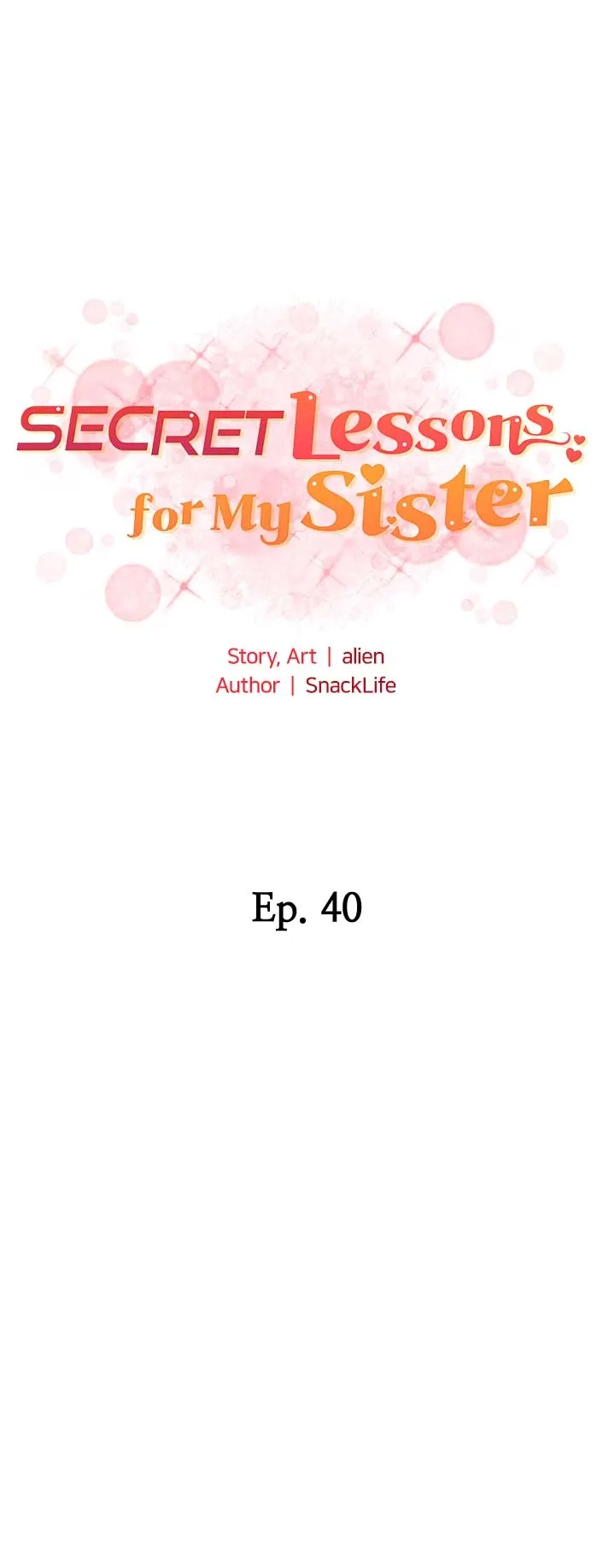 A secret lesson with my younger sister Chapter 40 page 4 - 