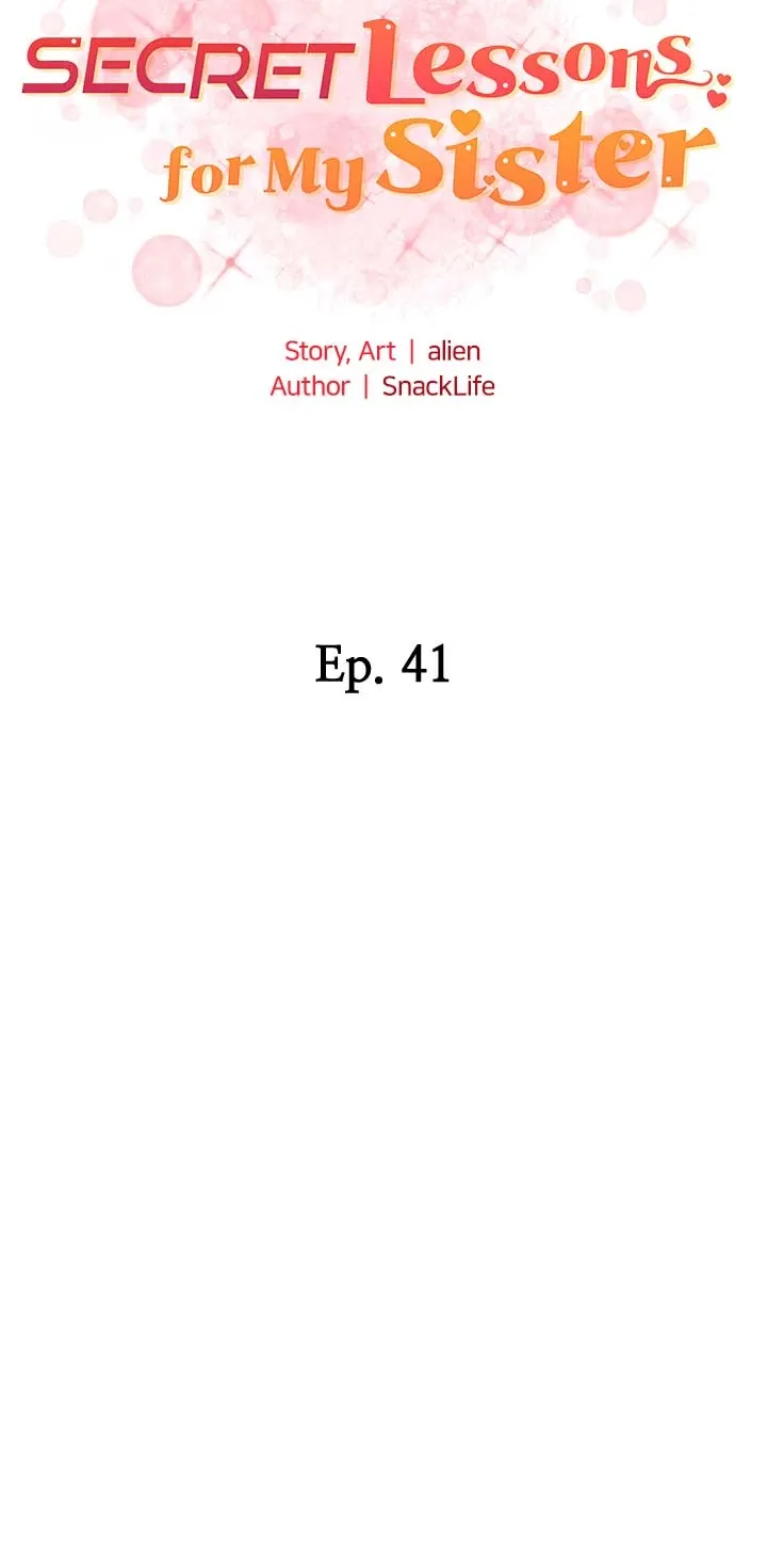 A secret lesson with my younger sister Chapter 41 page 4 - 