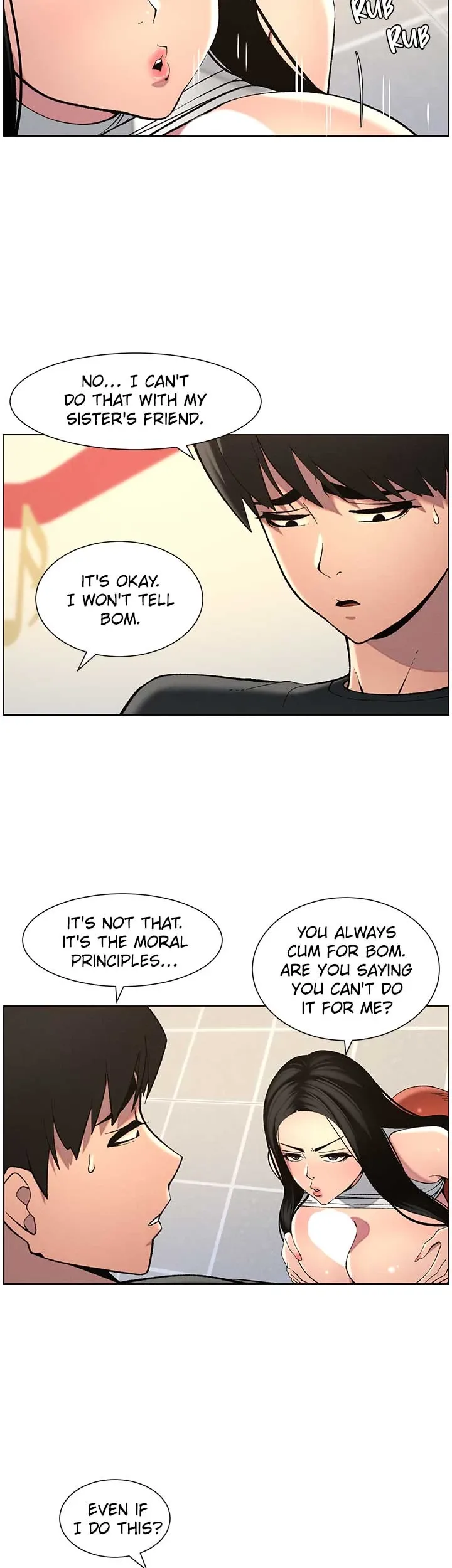 A secret lesson with my younger sister Chapter 41 page 8 - 