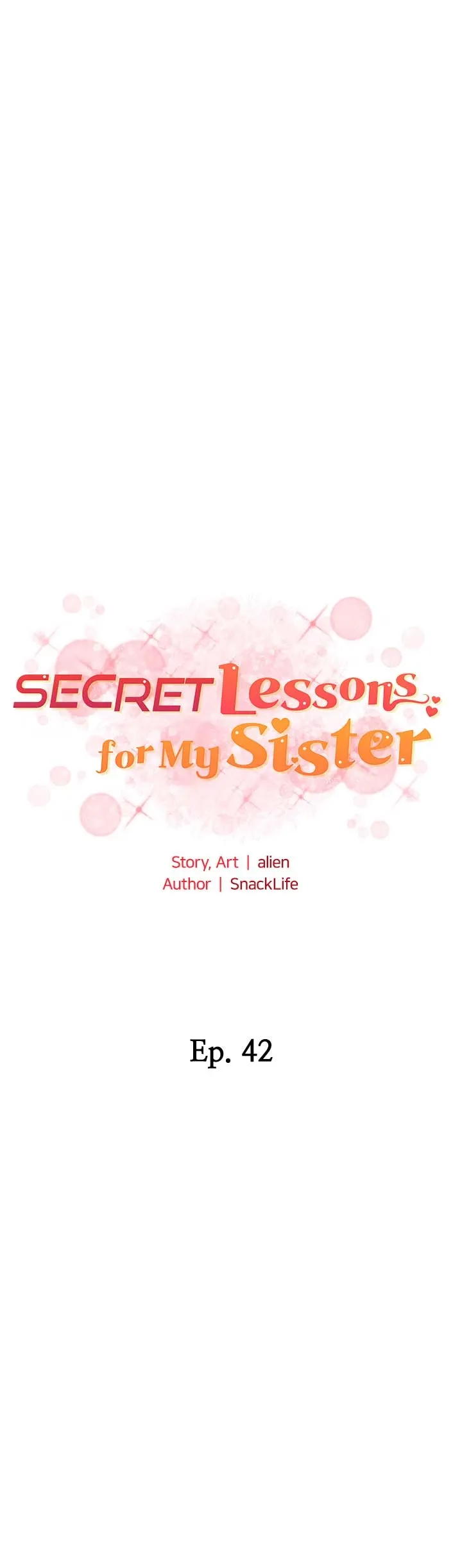 A secret lesson with my younger sister Chapter 42 page 4 - 