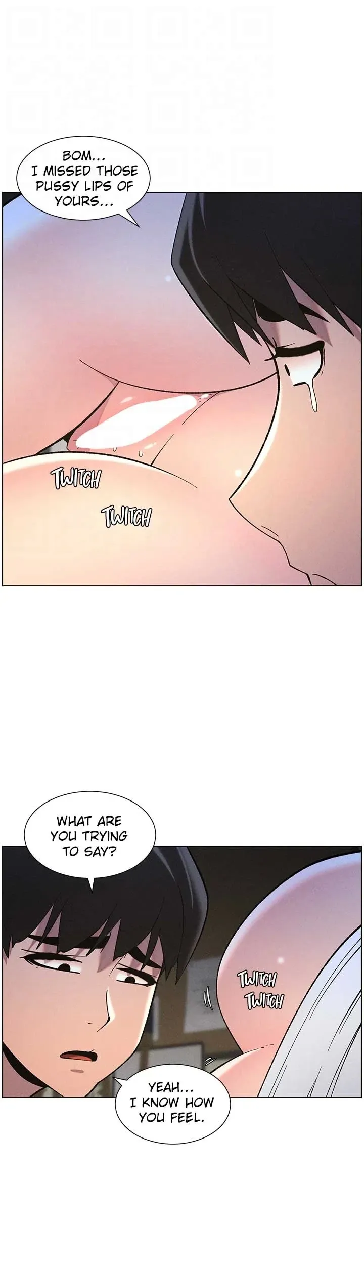 A secret lesson with my younger sister Chapter 44 page 12 - 