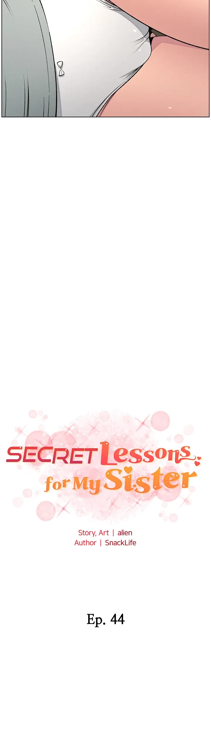 A secret lesson with my younger sister Chapter 44 page 4 - 