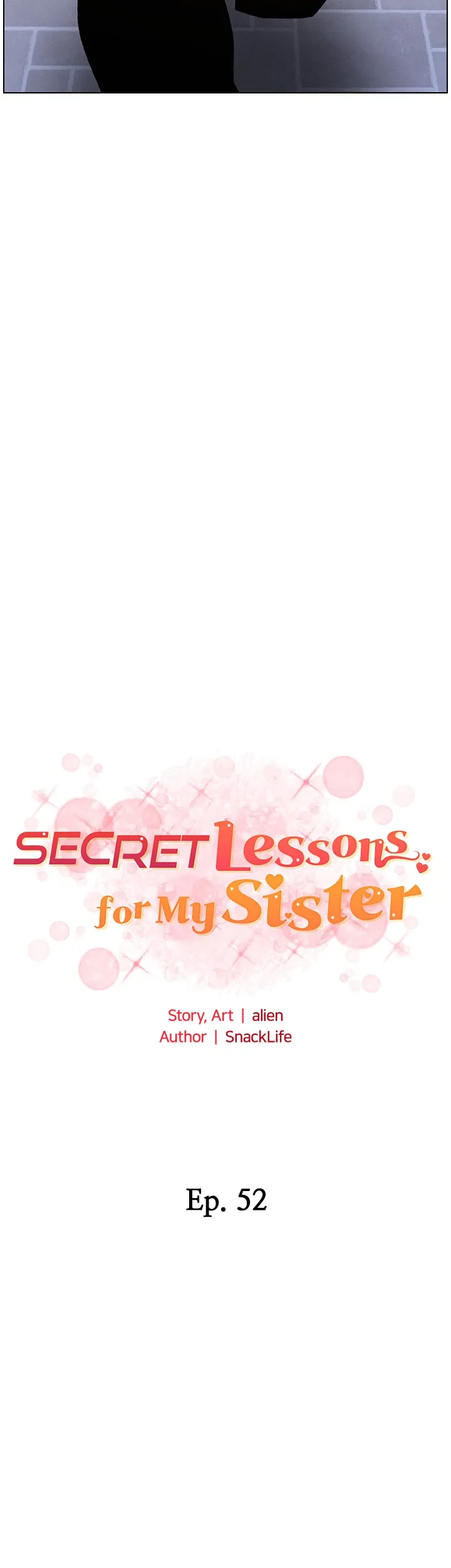 A secret lesson with my younger sister Chapter 52 page 5 - 