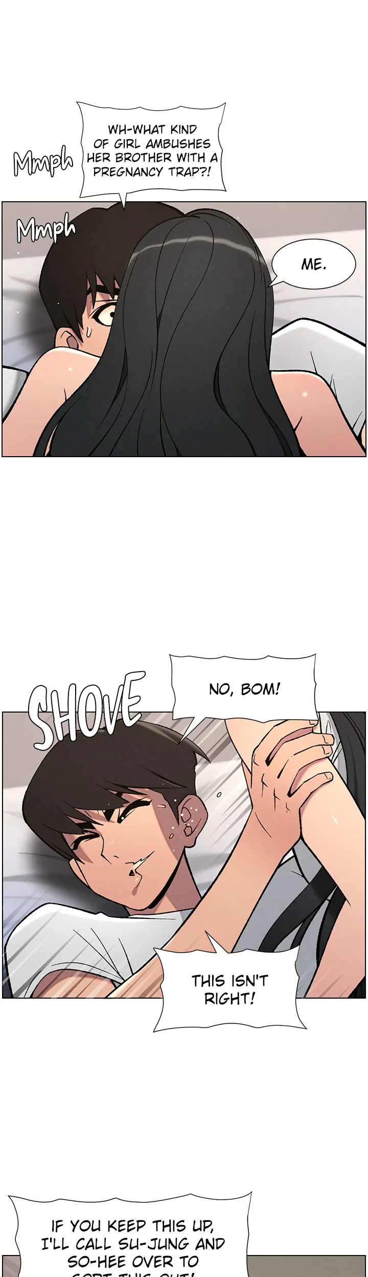 A secret lesson with my younger sister Chapter 53 page 10 - 