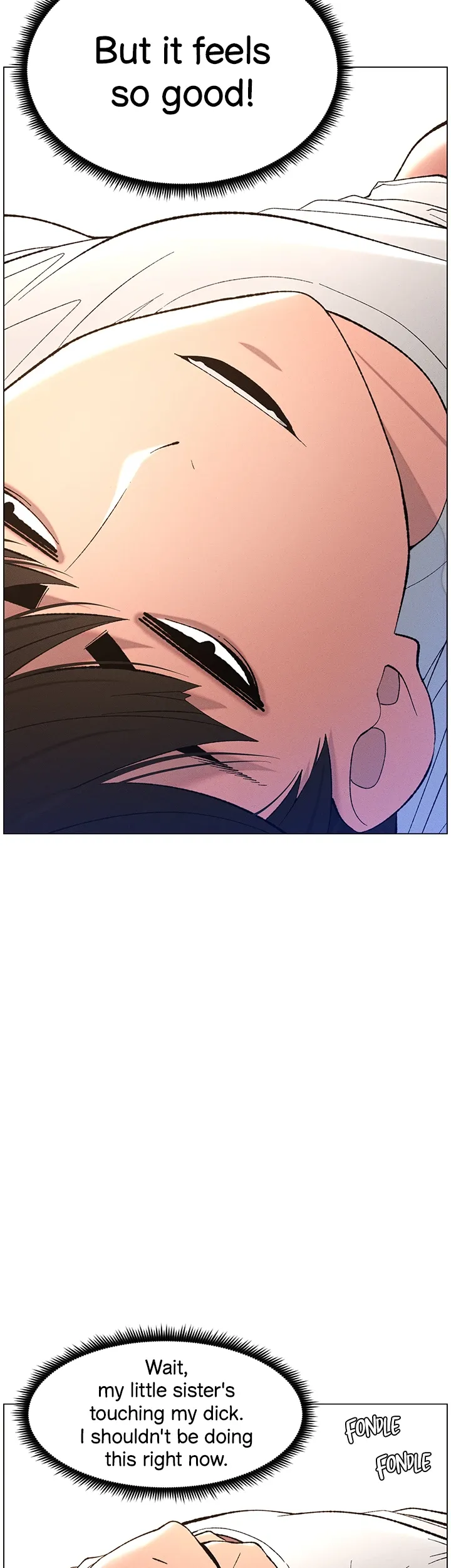 A secret lesson with my younger sister Chapter 6 page 21 - 