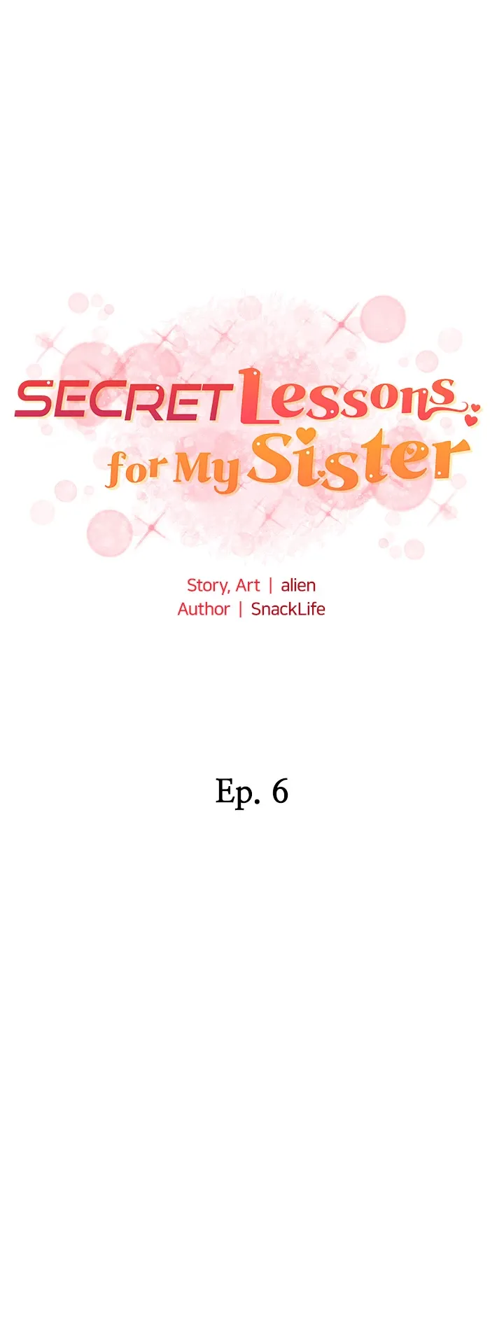 A secret lesson with my younger sister Chapter 6 page 4 - 