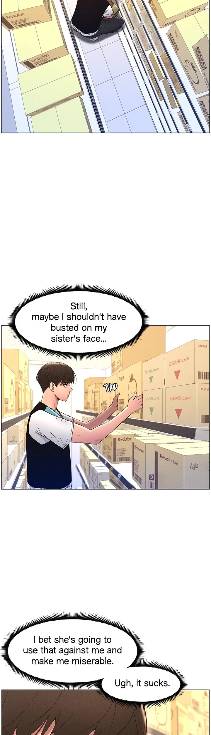 A secret lesson with my younger sister Chapter 7 page 27 - 