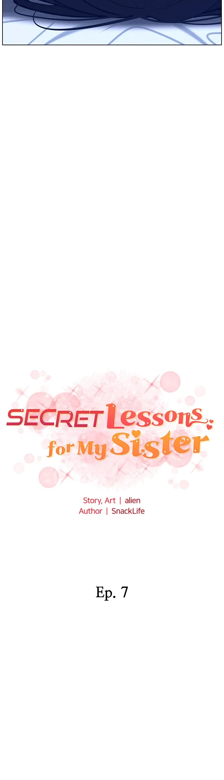 A secret lesson with my younger sister Chapter 7 page 6 - 