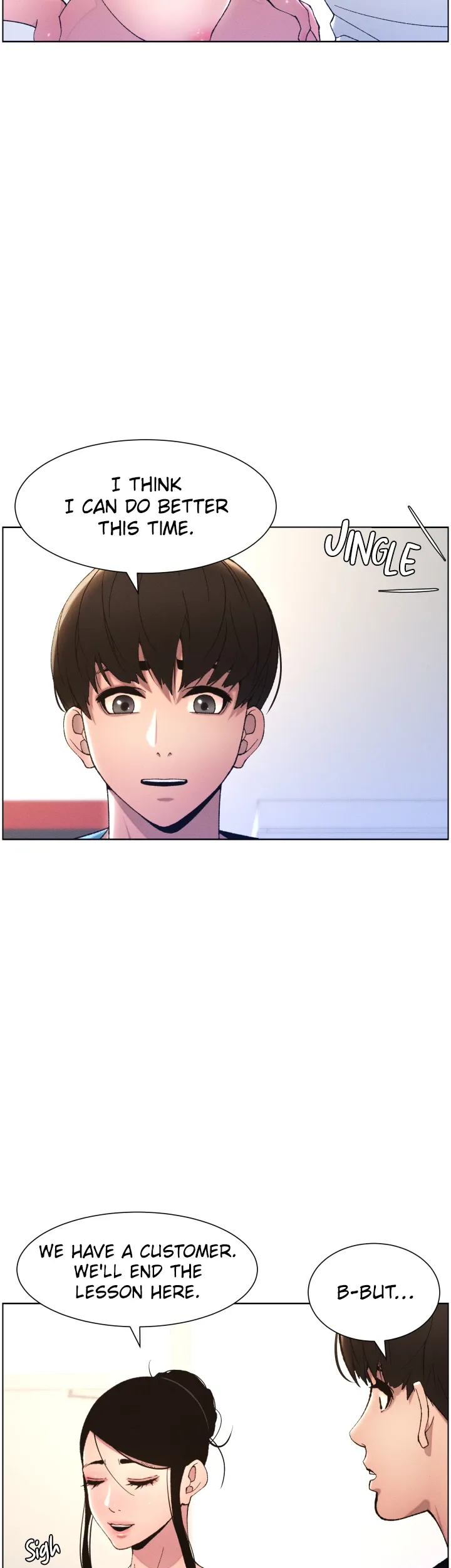 A secret lesson with my younger sister Chapter 8 page 29 - 