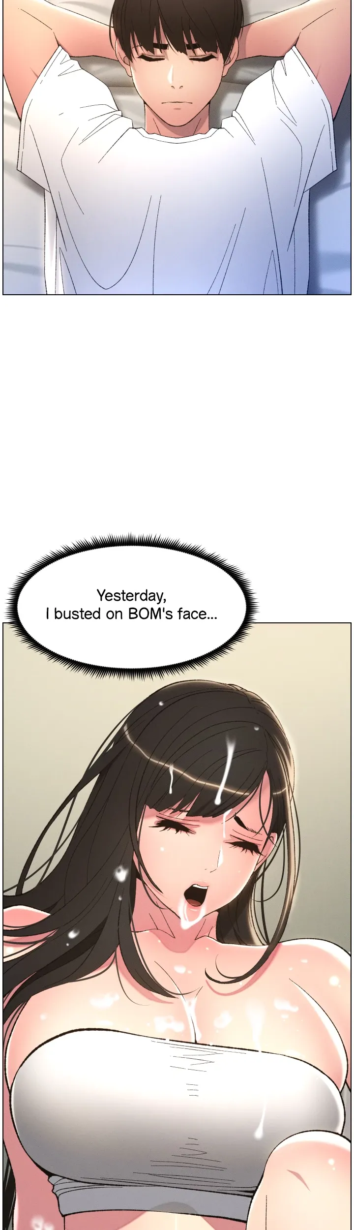 A secret lesson with my younger sister Chapter 8 page 38 - 