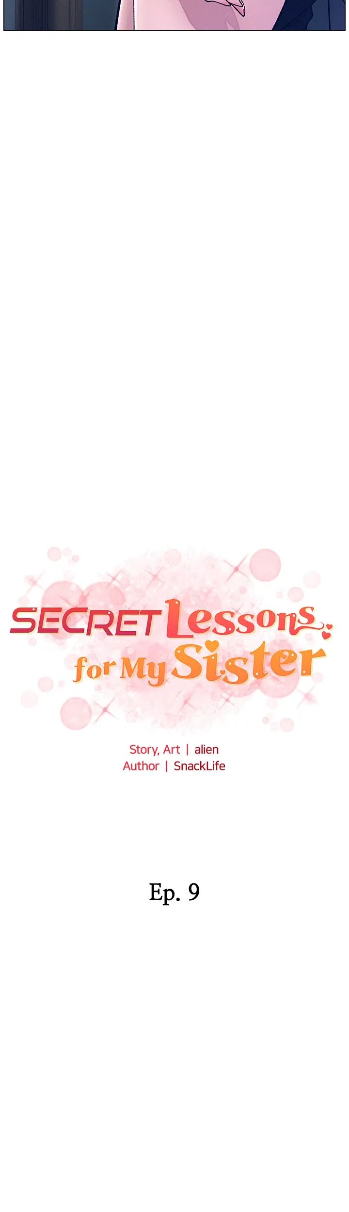 A secret lesson with my younger sister Chapter 9 page 5 - 