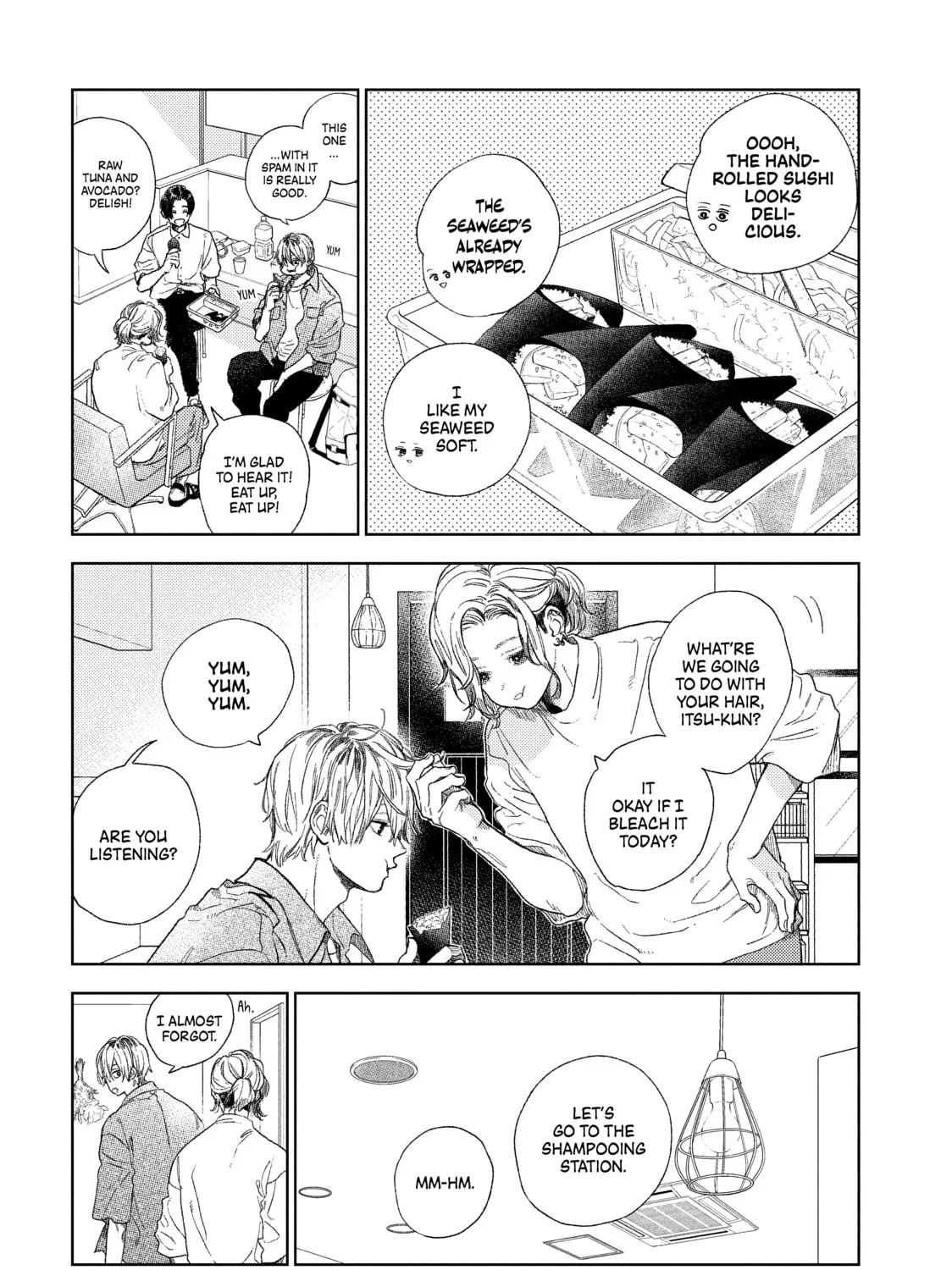 A Sign of Affection Chapter 24.5 page 7 - 