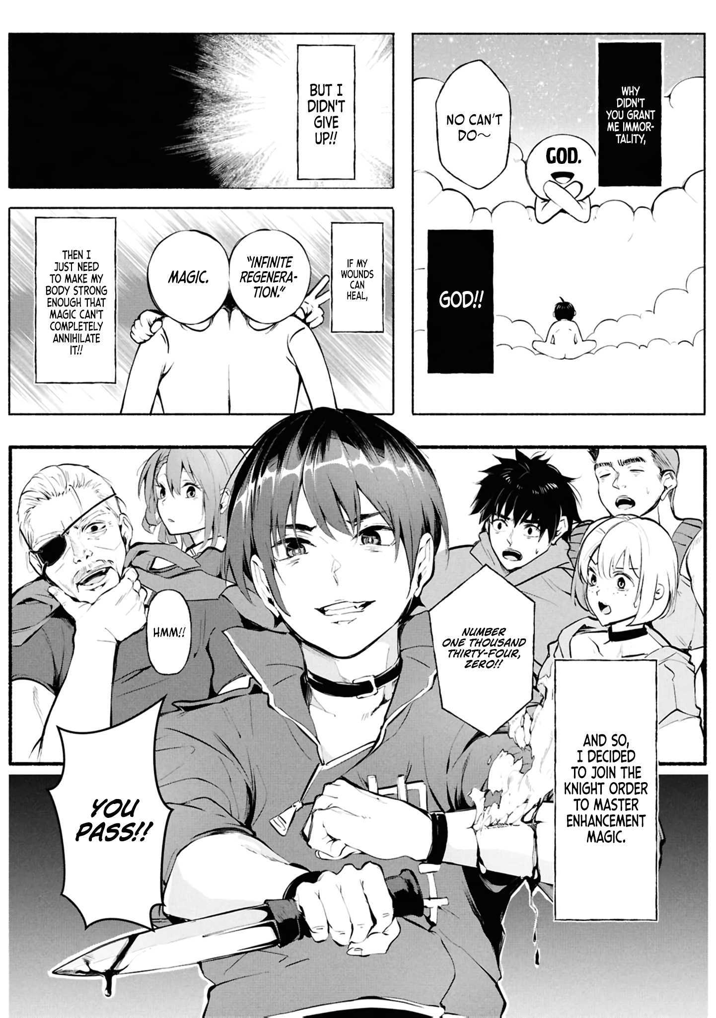 A Simple Soldier, Granted the Reincarnation Gift of “Infinite Regeneration”, Found Himself the Target of Countless Beautiful Women Chapter 1 page 11 - 